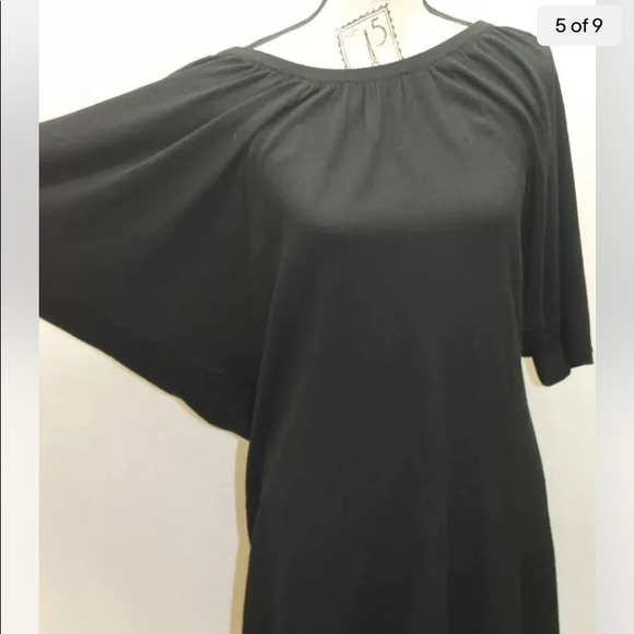 Mango Suit Women’s Black Sweater Dress Mini Long Sleeve S - Picture 3 of 8